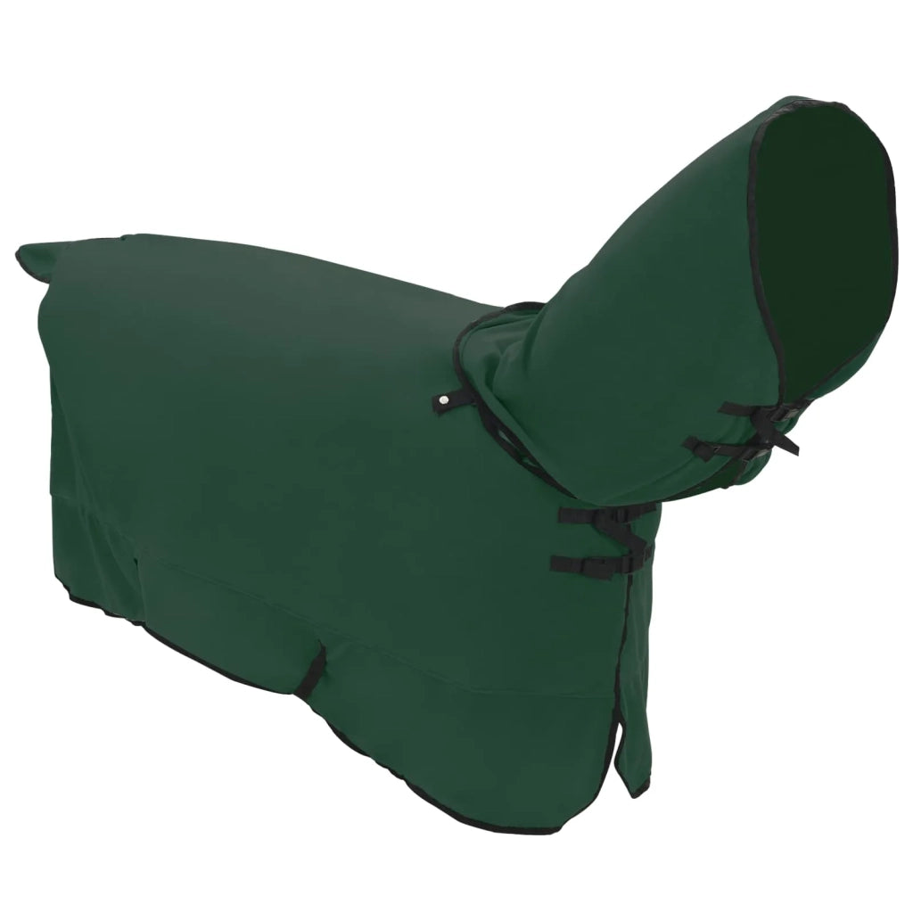Coperta per Cavalli Verde scuro completo 155 cm Poliestere 42013285