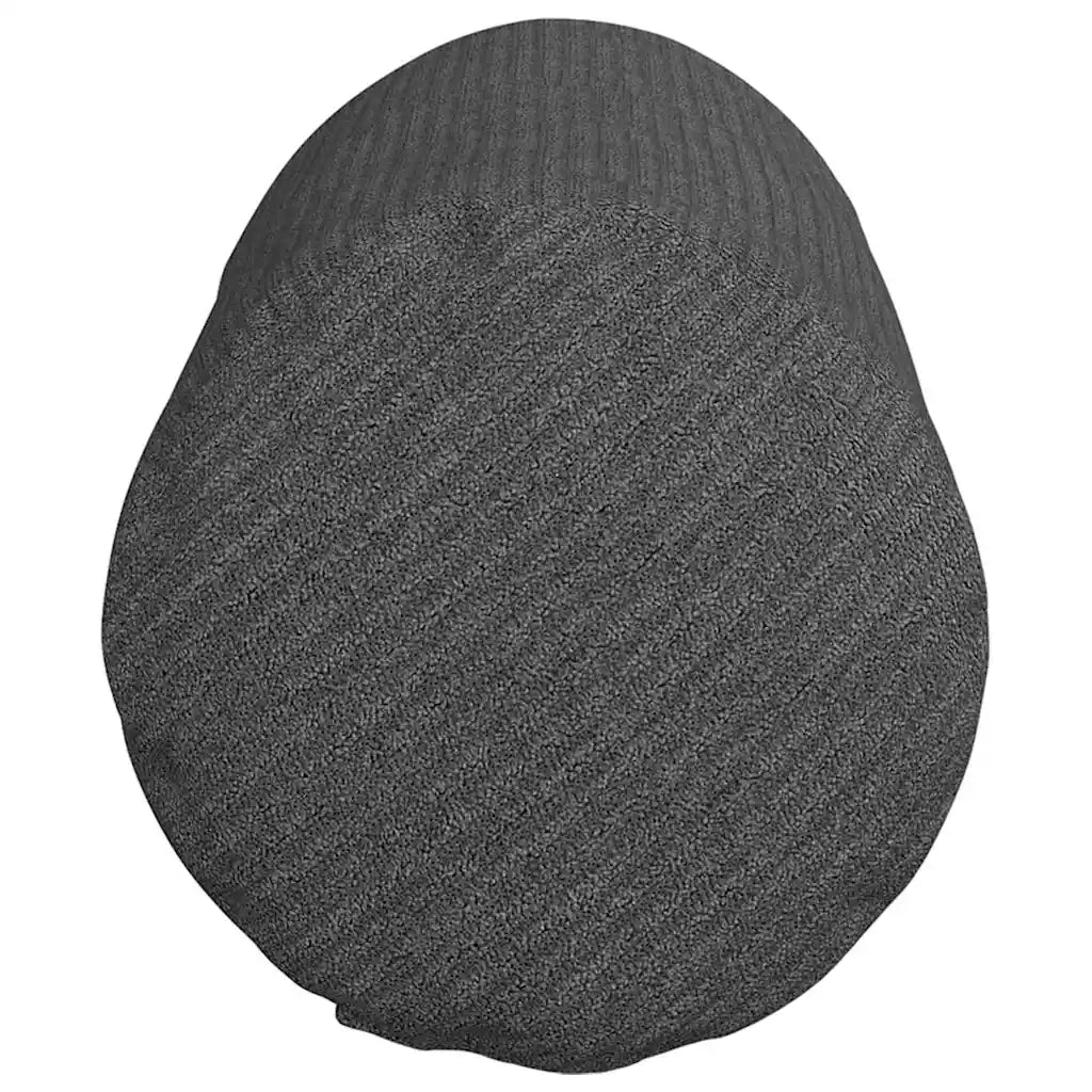 Cuscini a rullo 2 pz | Cuscini per sedie Grigio scuro ? 15 x 40 cm