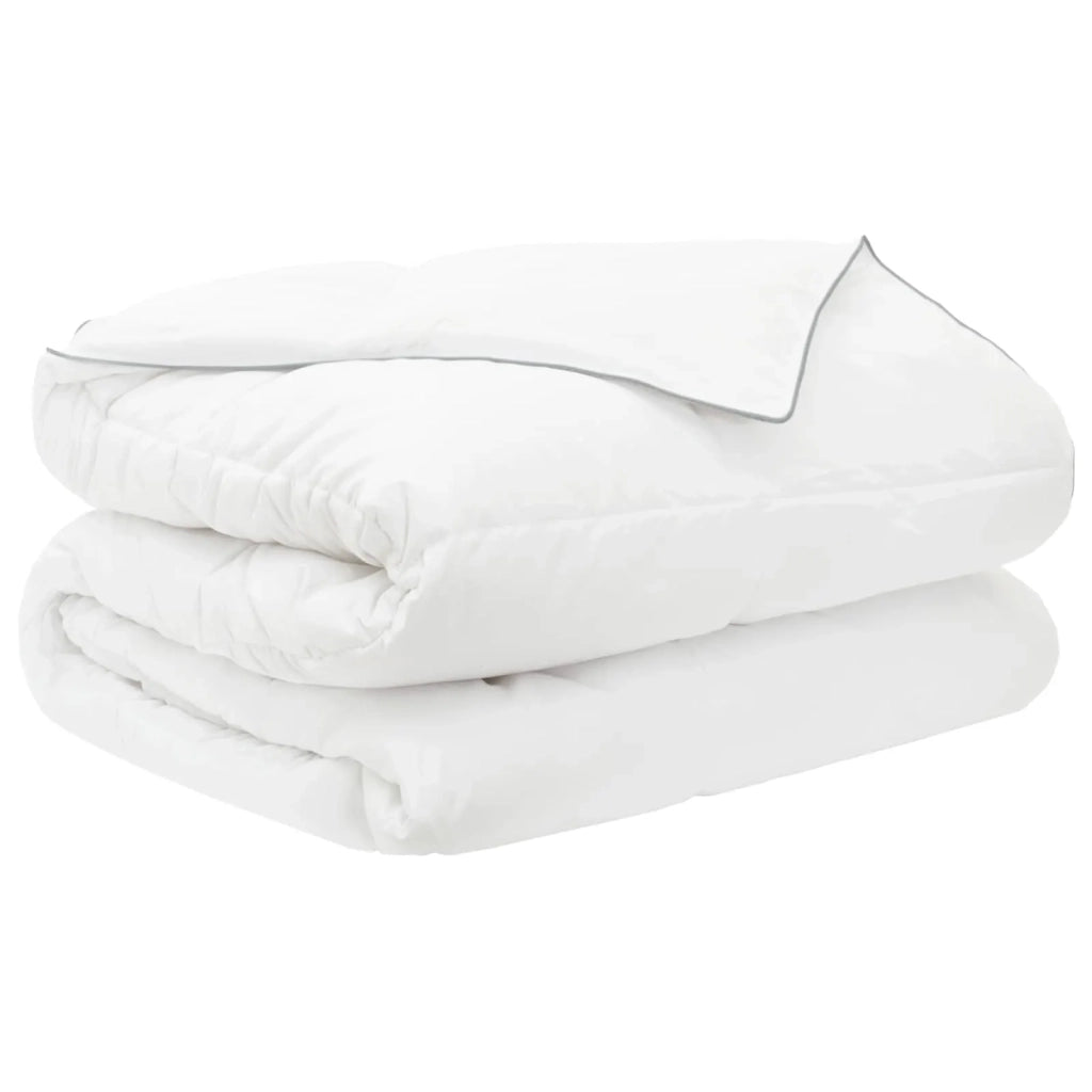 Set di piumoni Bianco 200 x 200 cm Cotone, Bambù, Poliestere 3432209