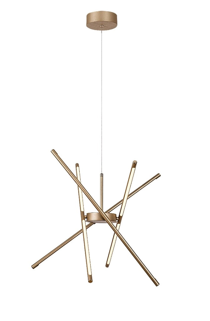 Lampada sospensione Rabalux Henli2 LED 40W oro 3000K