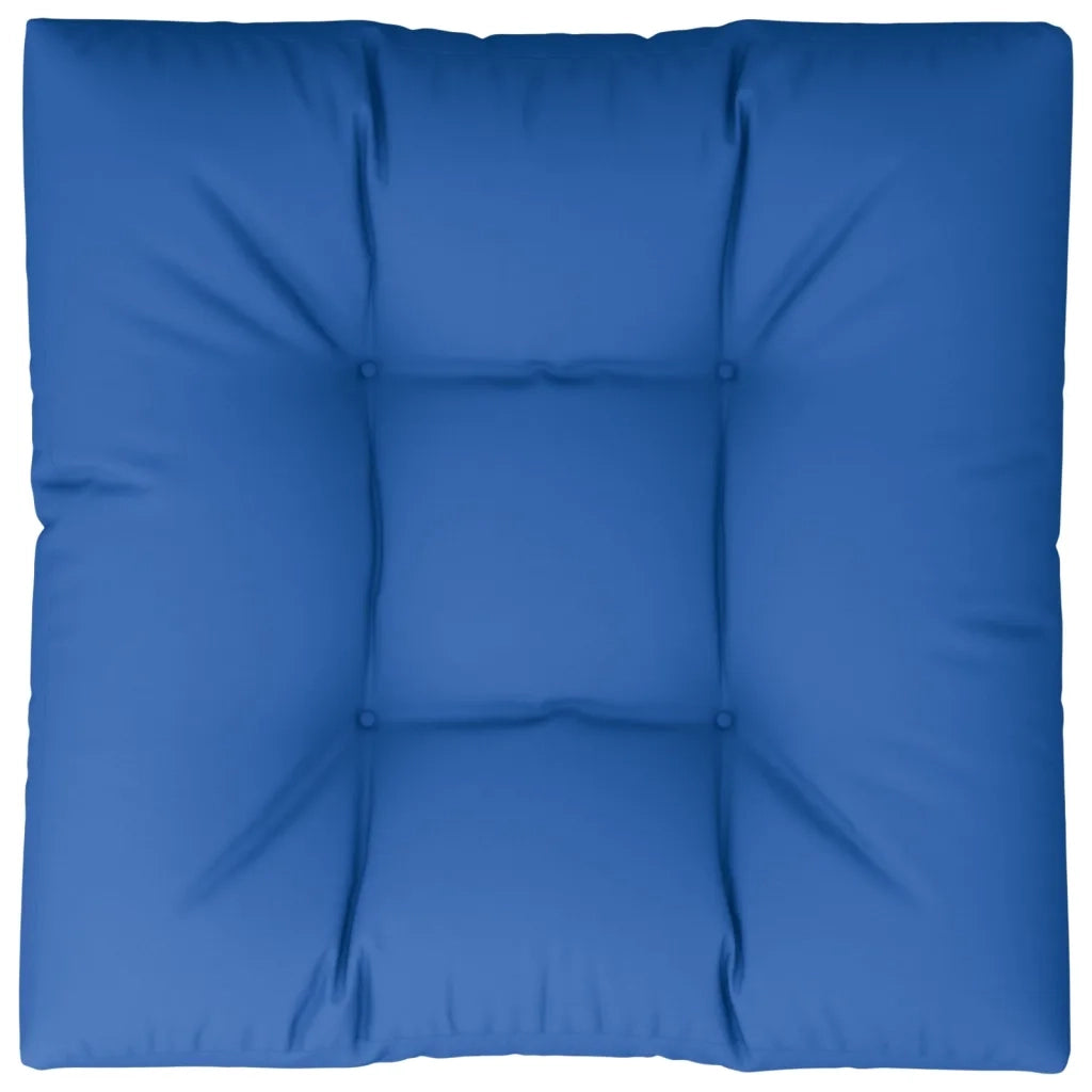 Cuscino per Pallet Blu Reale 70x70x12 cm in Tessuto 360479