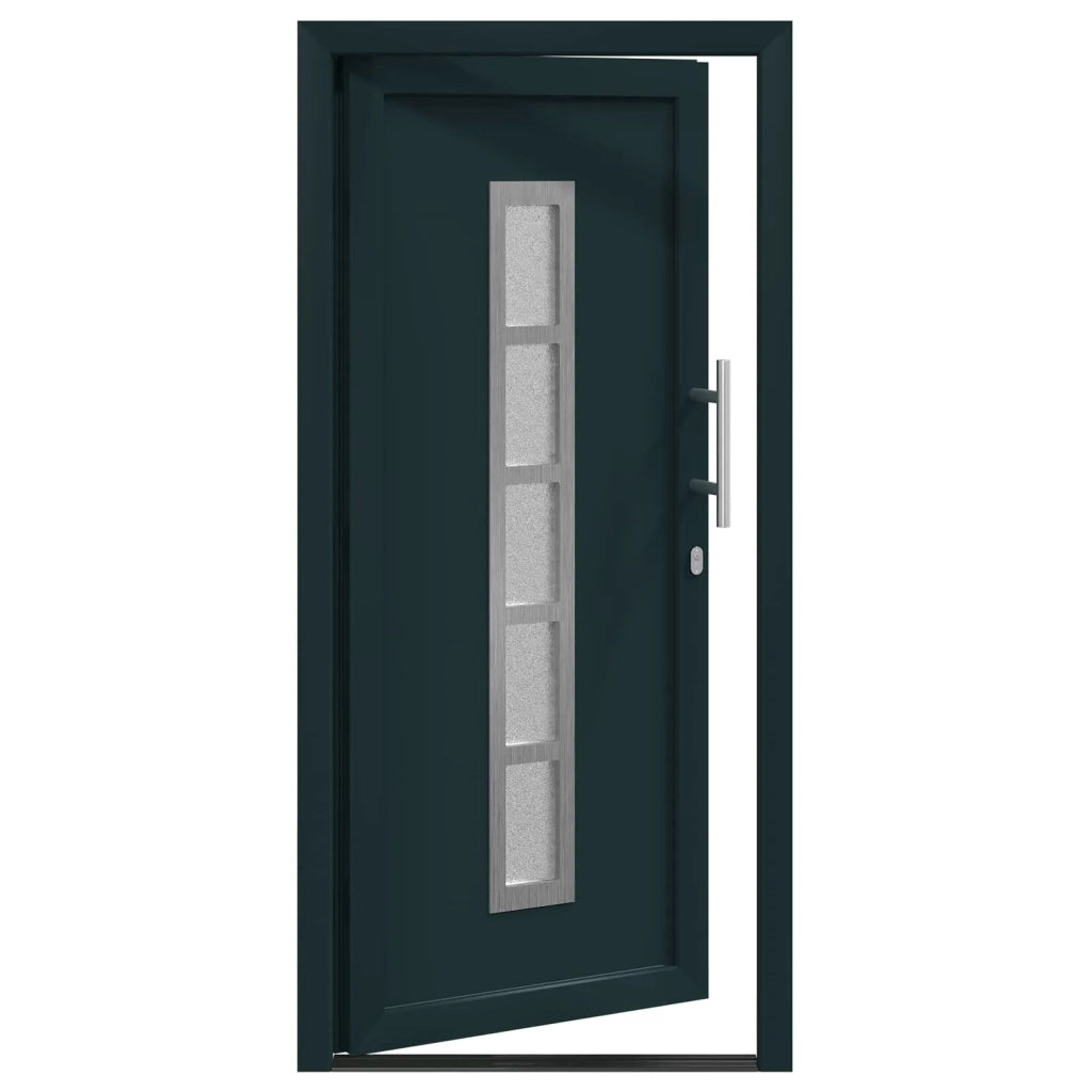 Porta Frontale Antracite 98 x 200 cm PVC 3445684