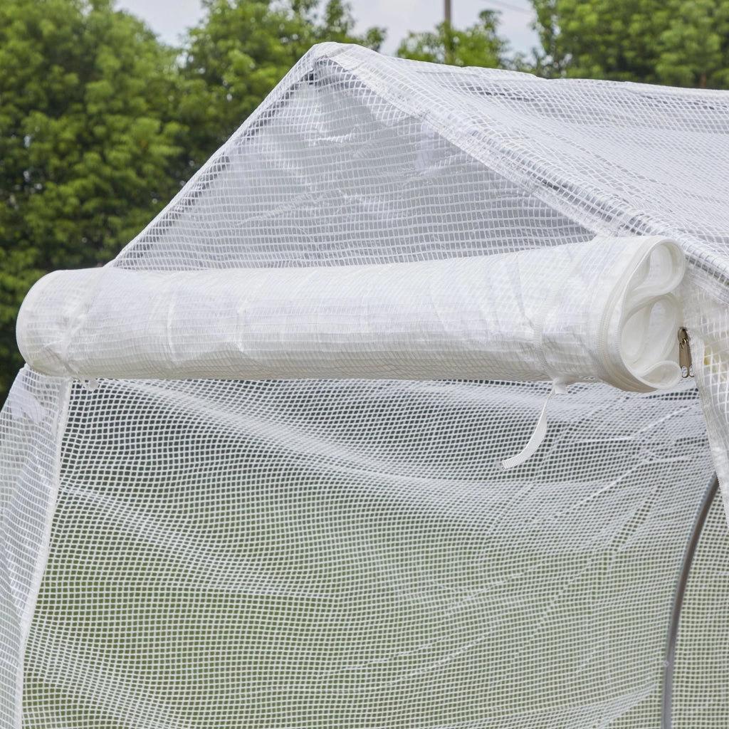 Serra da giardino 4x2x2 m ¨C Minimal ¨C Bianco