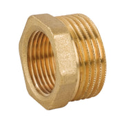 RACCORDO DI RIDUZIONE MASCHIO FEMMINA IN OTTONE GIALLO SERIE 1500 11/4x1   TIEMME RACCORDERIE SPA