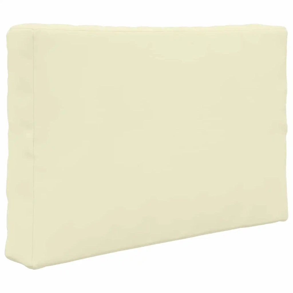 Cuscino per divano da esterno 3 pcs Crema Poliestere 900746