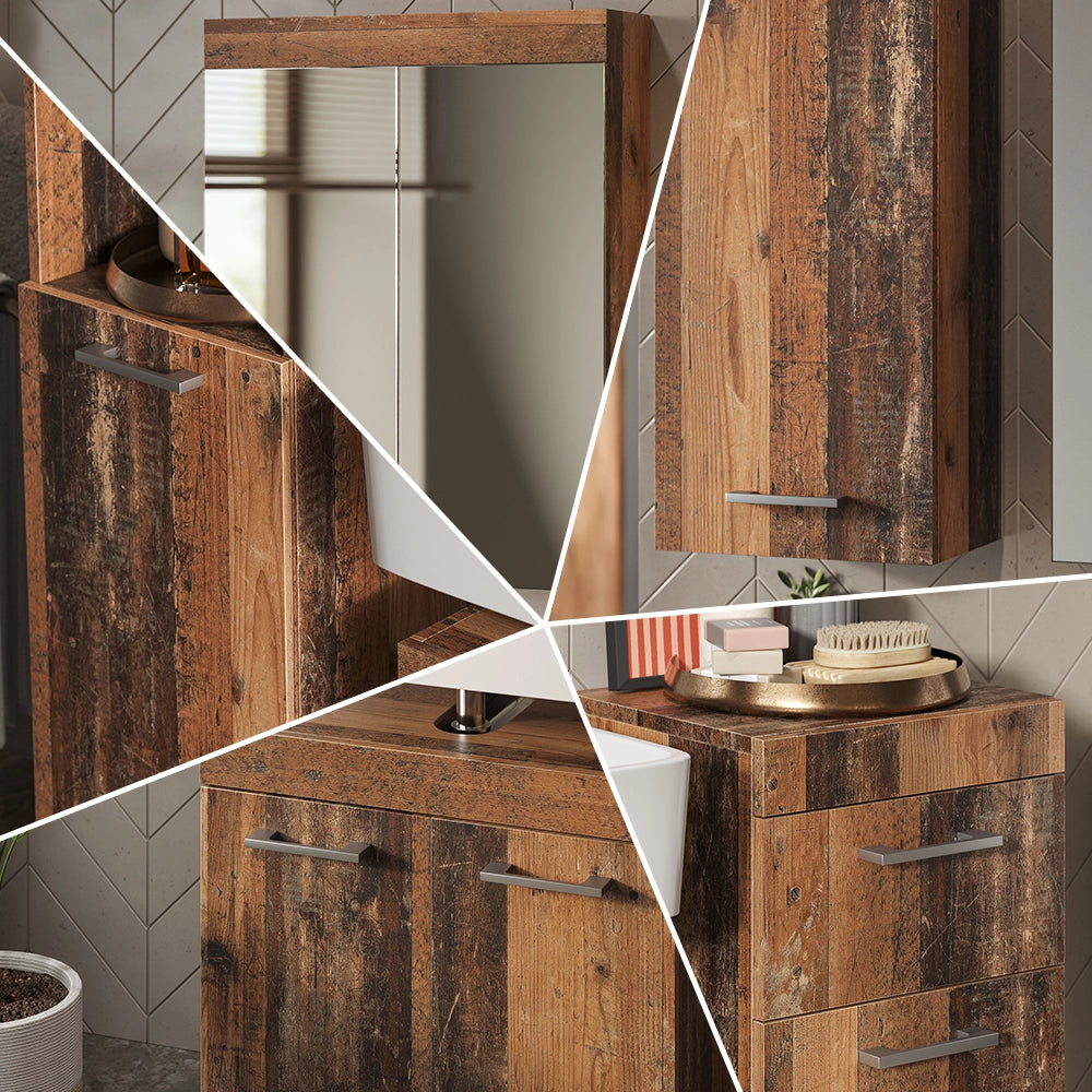 Set di mobili da bagno Luna Oldstyle 5 parti Vicco