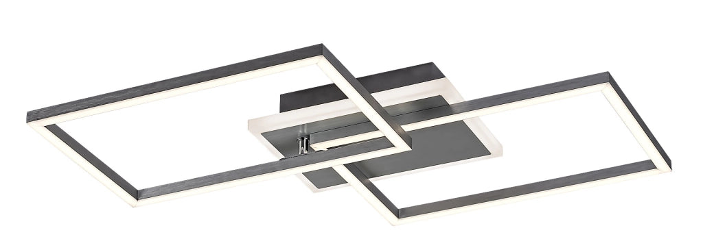 Plafoniera LED Rabalux Athelstan 40W argento 4000K
