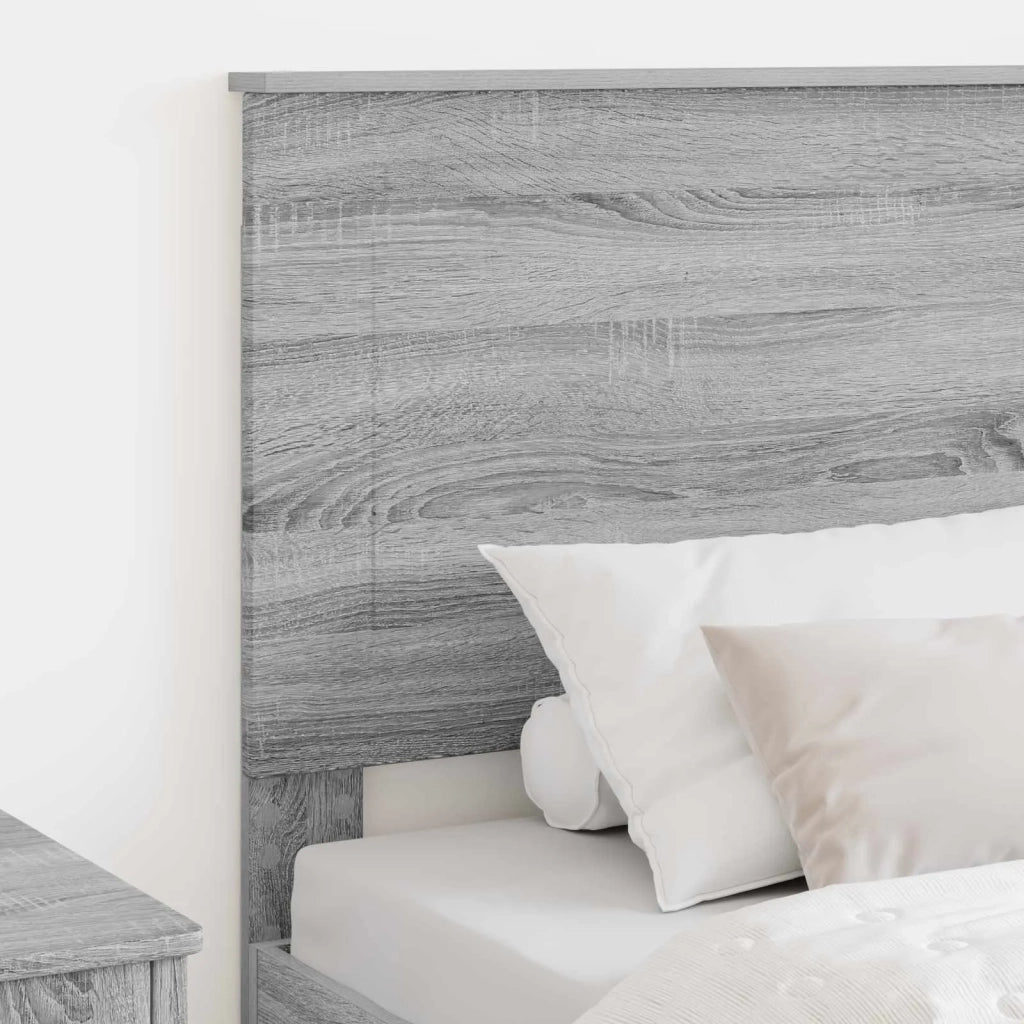 Testiera | Testata Sonoma grigia 100 cm Legno ingegnerizzato