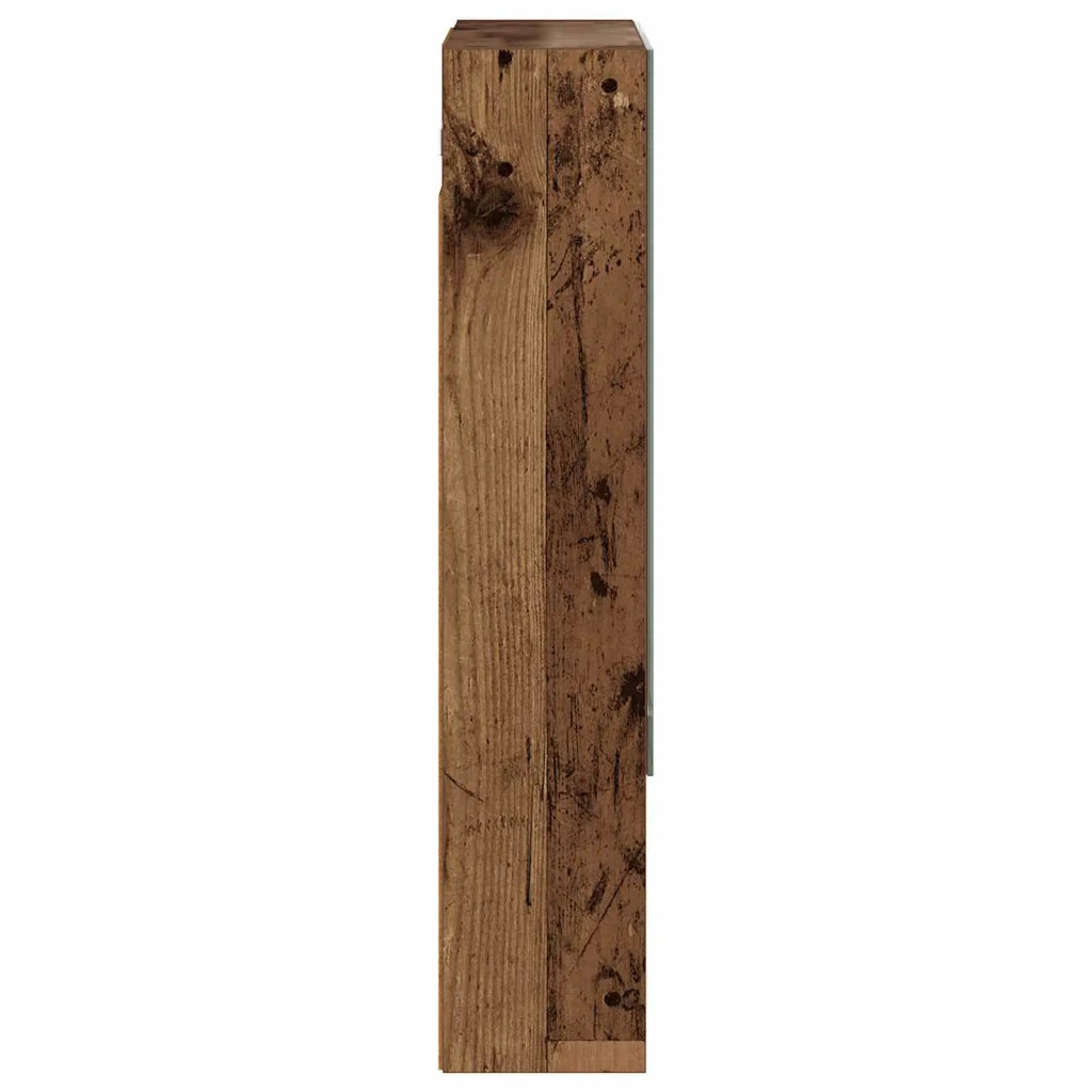 Mobiletto per specchio da bagno Legno vecchio 50 x 14,5 x 70 cm 889205