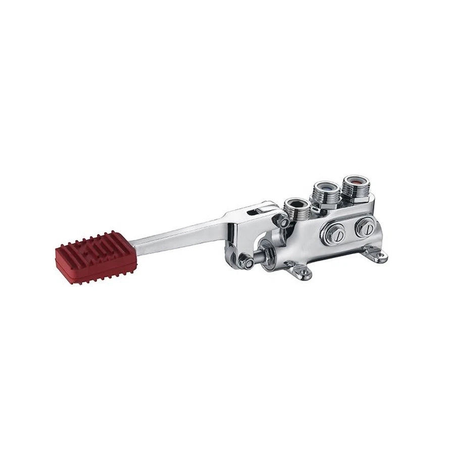 Miscelatore a pedale HYDRA in cromo
