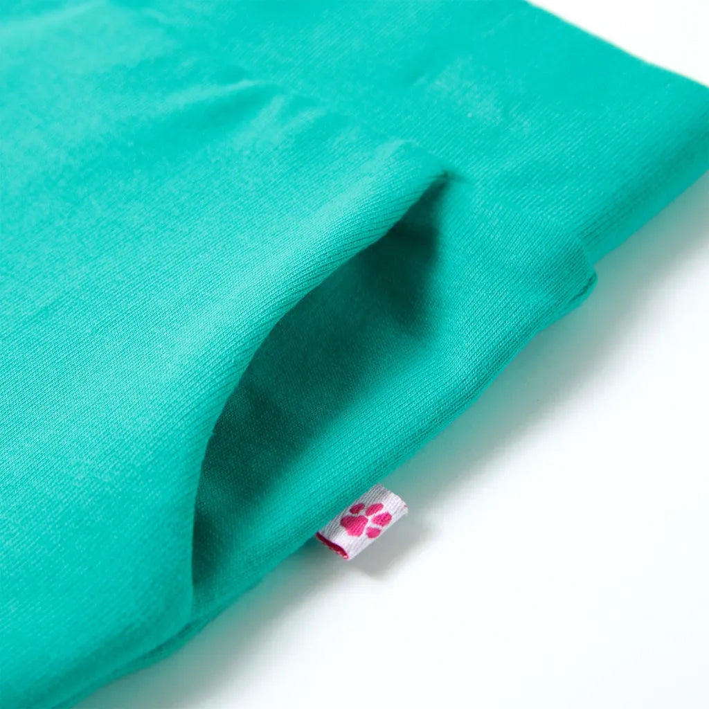 Pantaloni per Bambini a Gamba Larga Menta 116 11041