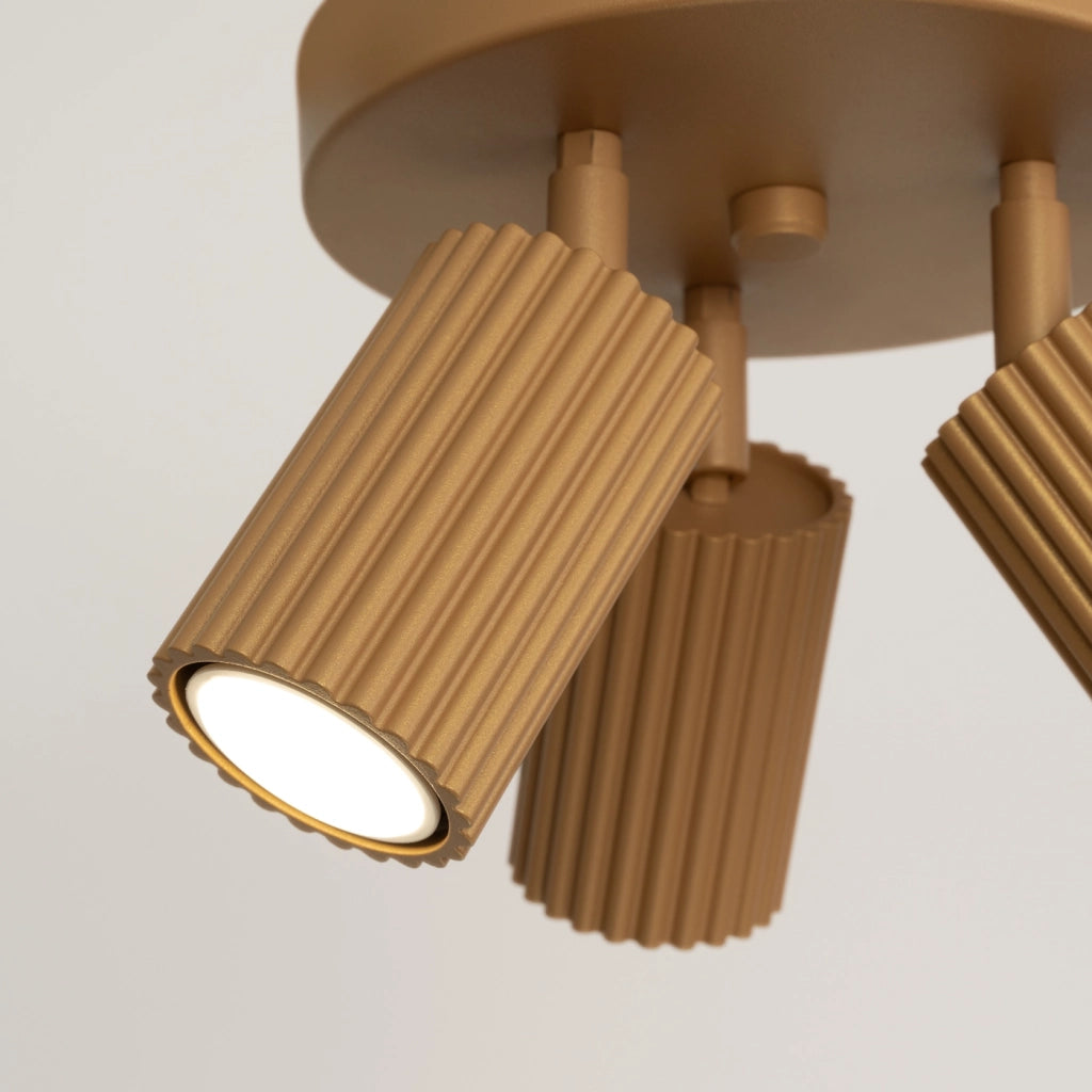 Lampada da soffitto KARBON 3P oro