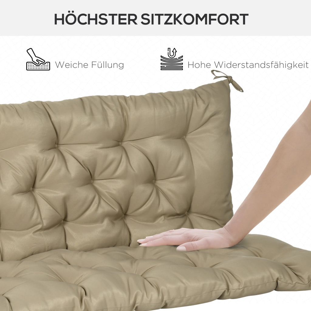 Cuscino per Panchina ¨C Minimal ¨C Khaki 150x98x8 cm