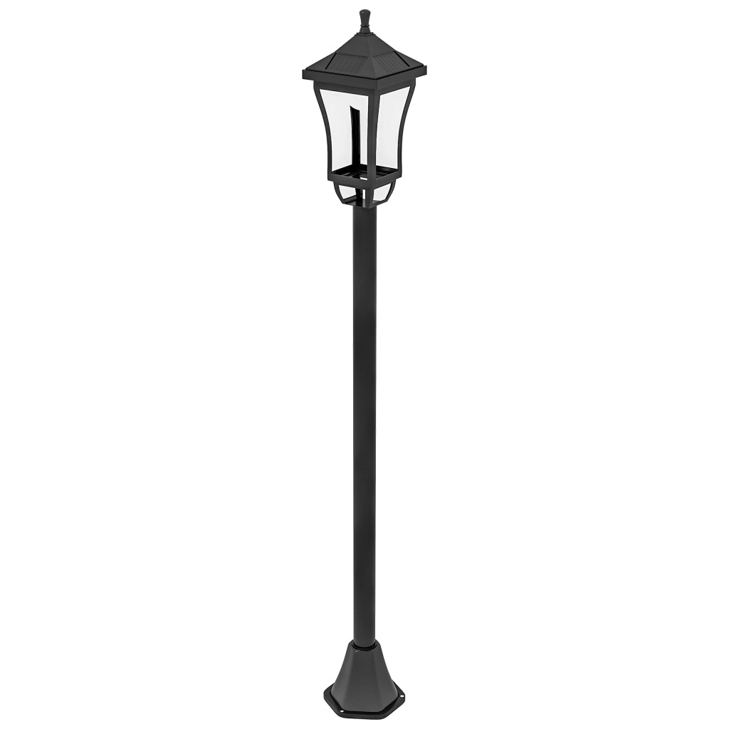 Farol Solar da Giardino ¨C Minimal ¨C ABS e Policarbonato 15x127 cm Nero