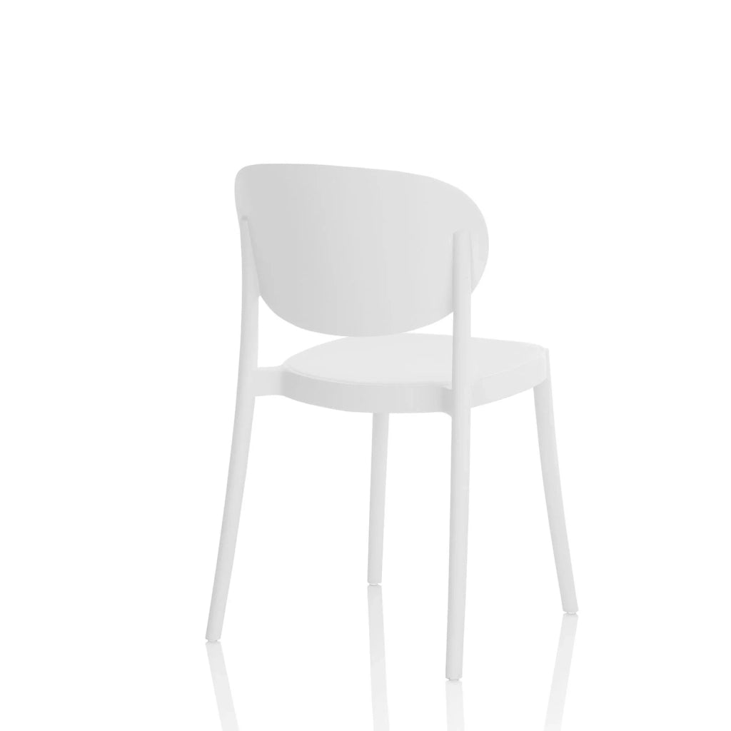 Set 4 Sedie da interno/esterno EVA bianco