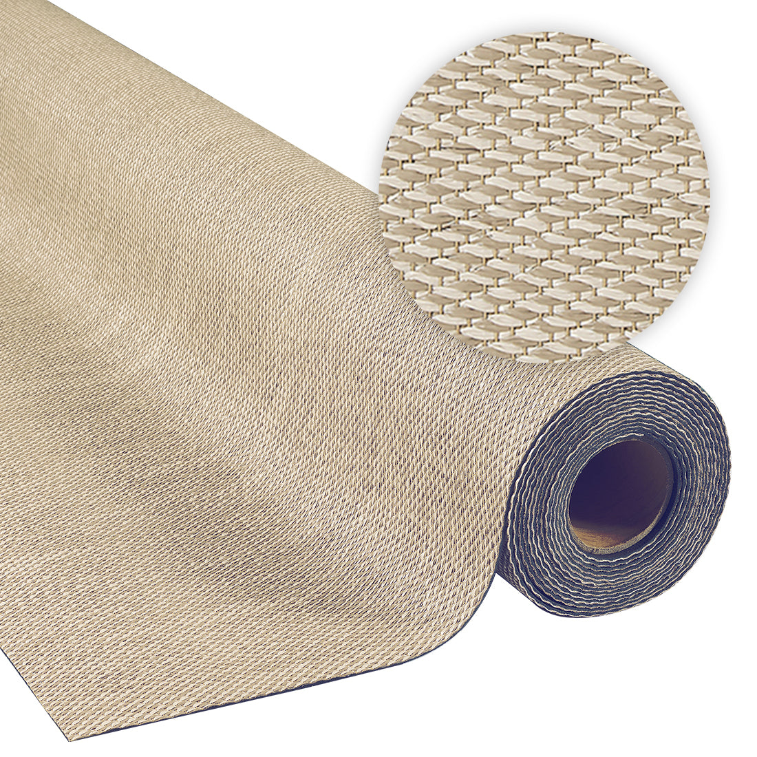Tappeto vinilico di alta qualità marrone chiaro 200x300