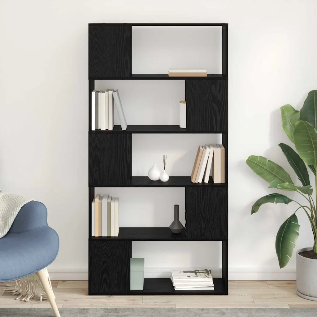 Set mobile TV | Armadietto TV | Mobile Porta TV Nero 80 x 24 x 156 cm Legno multistrato