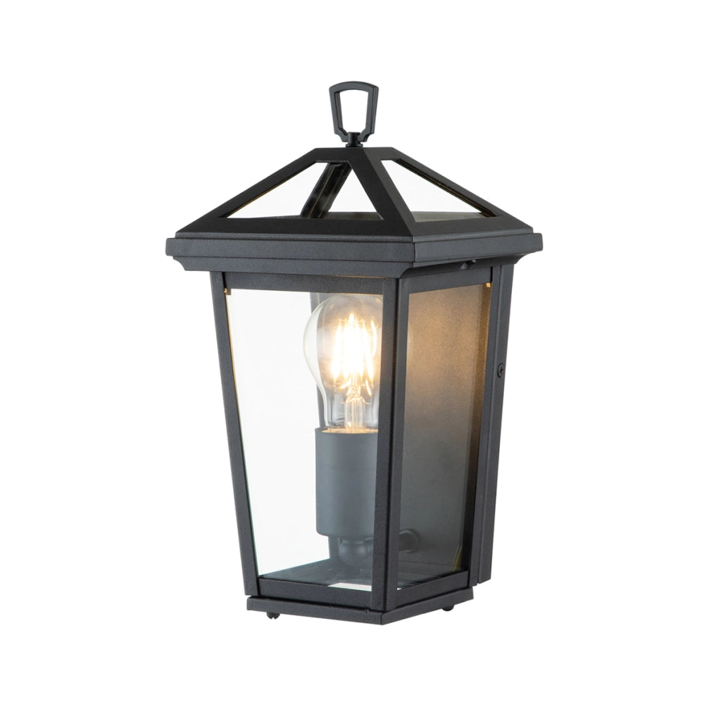 Applique esterno nera E27 40W Alford Place Quintiesse