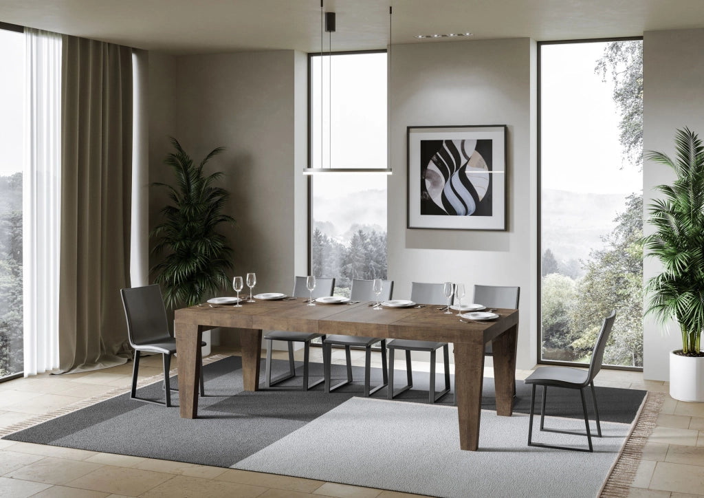 Tavolo allungabile 90x130/234 cm Pimbo Premium Noce