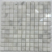 Mosaico in Marmo Bianco Lucido 2,3x2,3x1CM