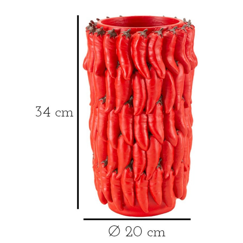 Vaso Chili cm ø 20x34