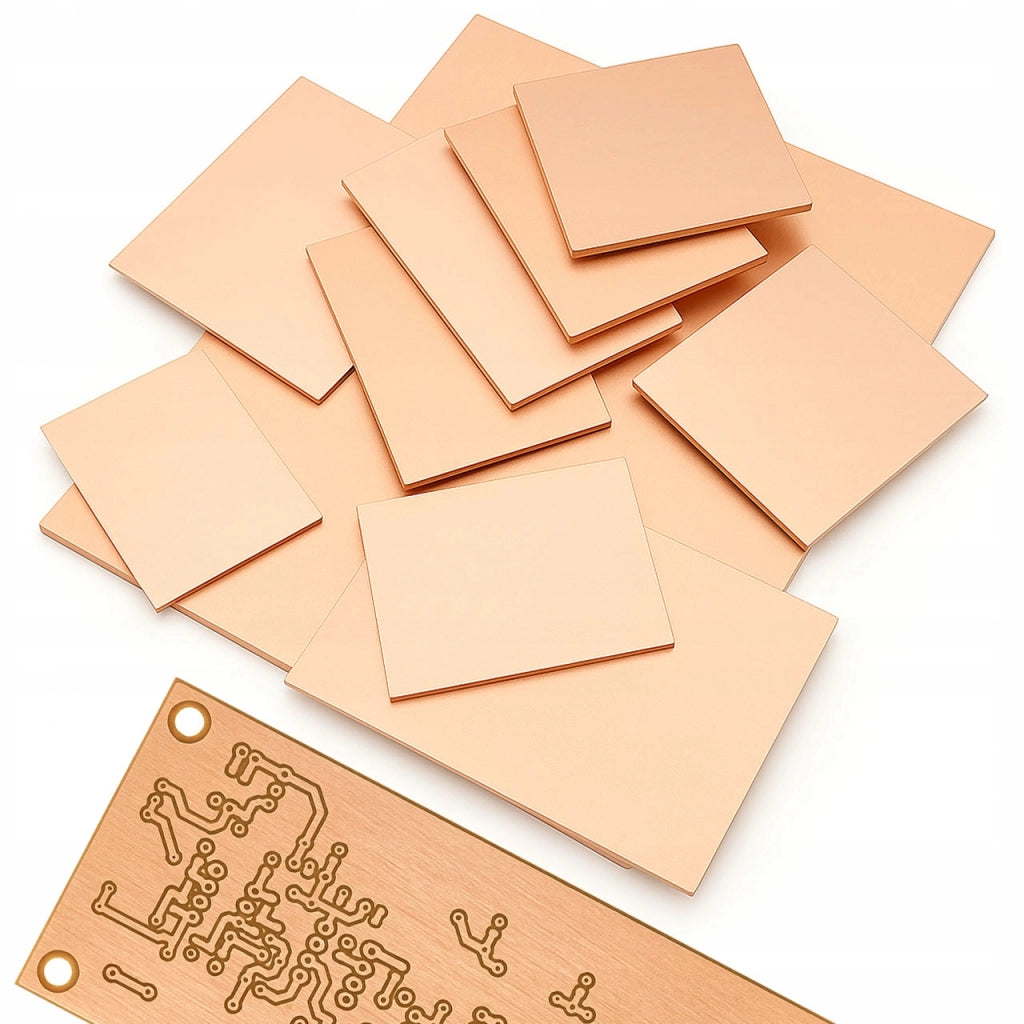 Laminato Universale FR4 30x40cm – Doppia Faccia in Rame | Spessore 1,5mm | Per PCB Fai-da-te e Professionali