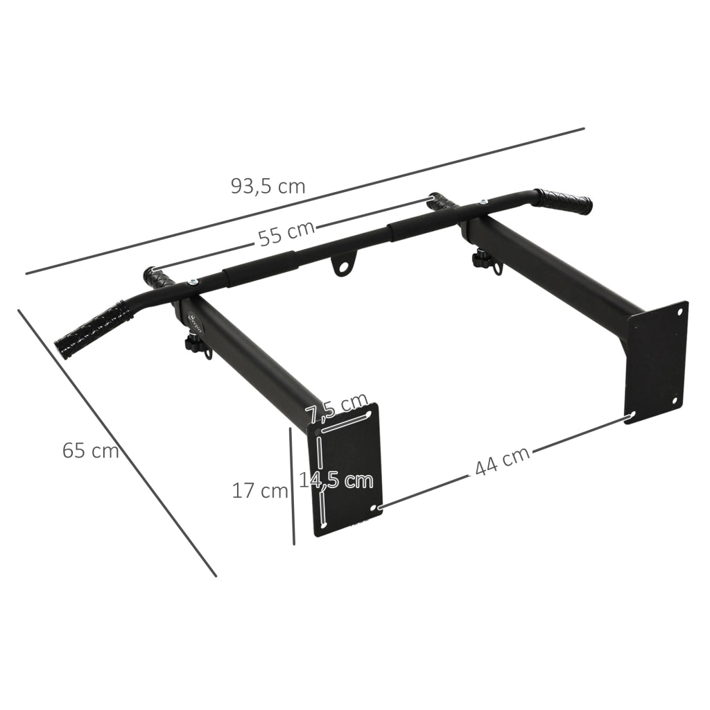 Barra per Trazioni 2 in 1 ¨C Minimal ¨C Nero