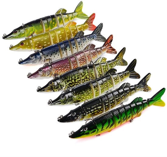 Fishing Lure per Rane con Treccie Doppie