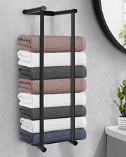 Sostegno asciugamano, 75 cm x 20 cm e 15 cm dal muro