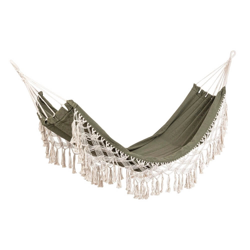 Amaca in Cotone con Frange e Nappe Stile Boho - AURORA