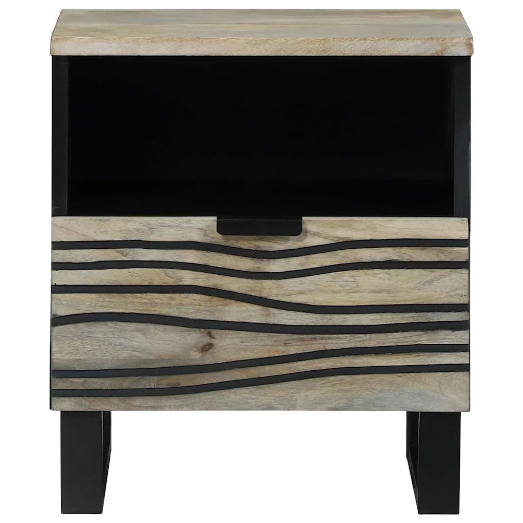 Set di 2 Comodini | Armadio da Notte | Mobiletto da notte Bianco 40 x 33 x 46 cm