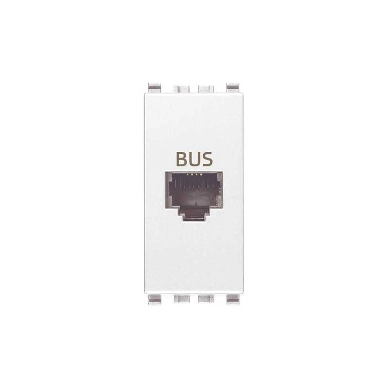 20329.B Presa Rj11 Speciale per Bus Bianco Eikon