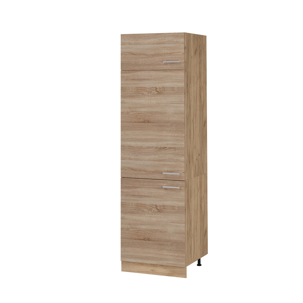 Armadio frigorifero R-Line Sonoma/Rovere dorato 60 cm Vicco