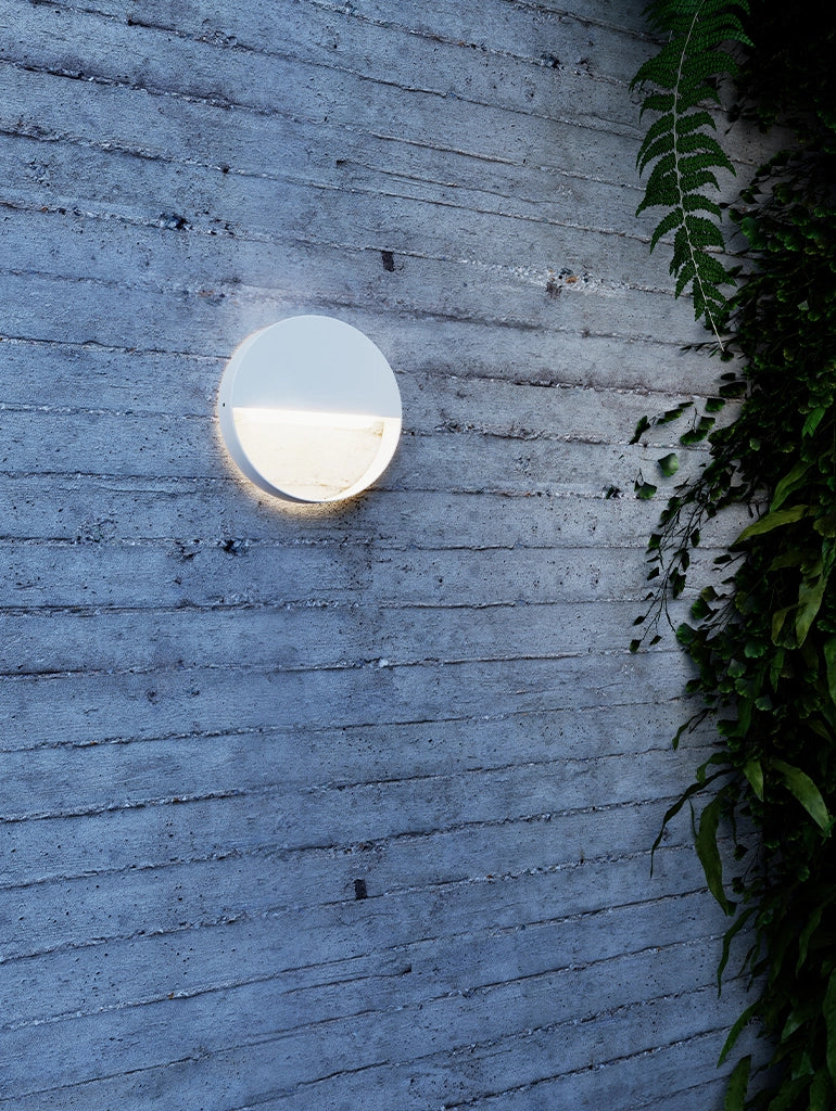 Base Mini per Clos da Suolo 30cm Bianco Opaco - Accessorio di completamento per lampade LED outdoor - Beneito & Faure