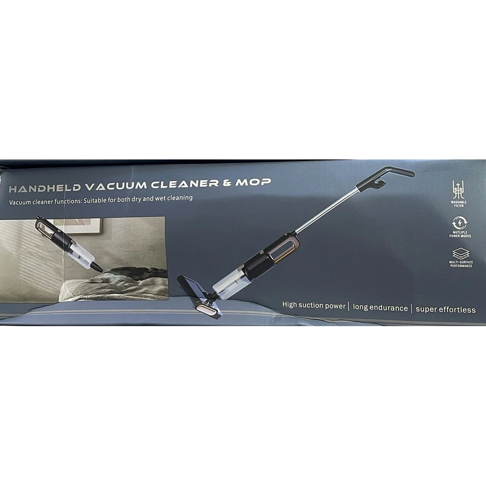 Trade Shop - Aspirapolvere Lavapavimenti Con Filo 220v Pulitore Lavasciuga Mop Pulizia A Secco E Umido -