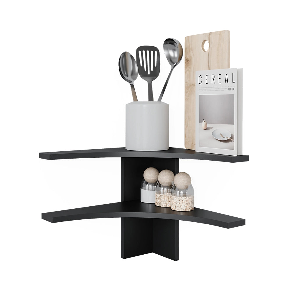 Vicco Libreria angolare da terra Antracite 43.5 x 37 cm