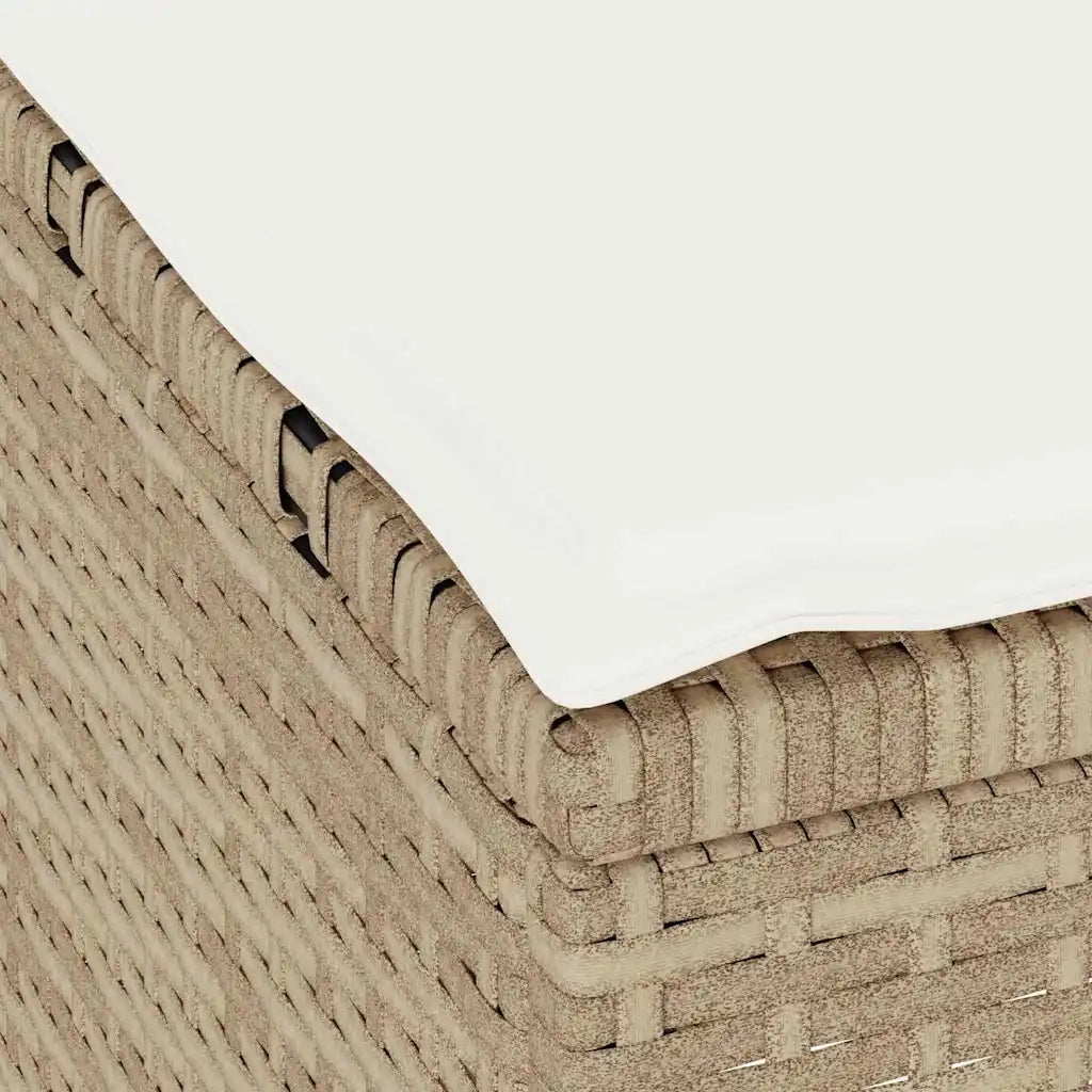 Set da Pranzo per Giardino | Set Salotto da Giardino Beige polyrattan
