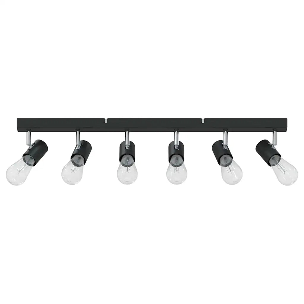 Faretto da soffitto Nero 73 x 6,5 x 11,5 cm Metallo 4108188