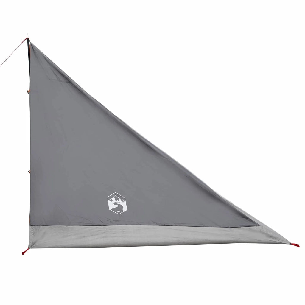 Tenda da backpacking Grigio e arancione 4 persone