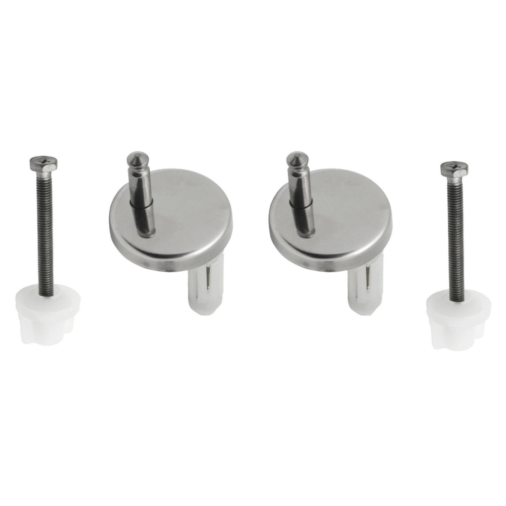 CERNIERA REGOLABILE PASSANTE/ESPANSIONE IN ACCIAO INOX- Cromo- DH- pezzi 1