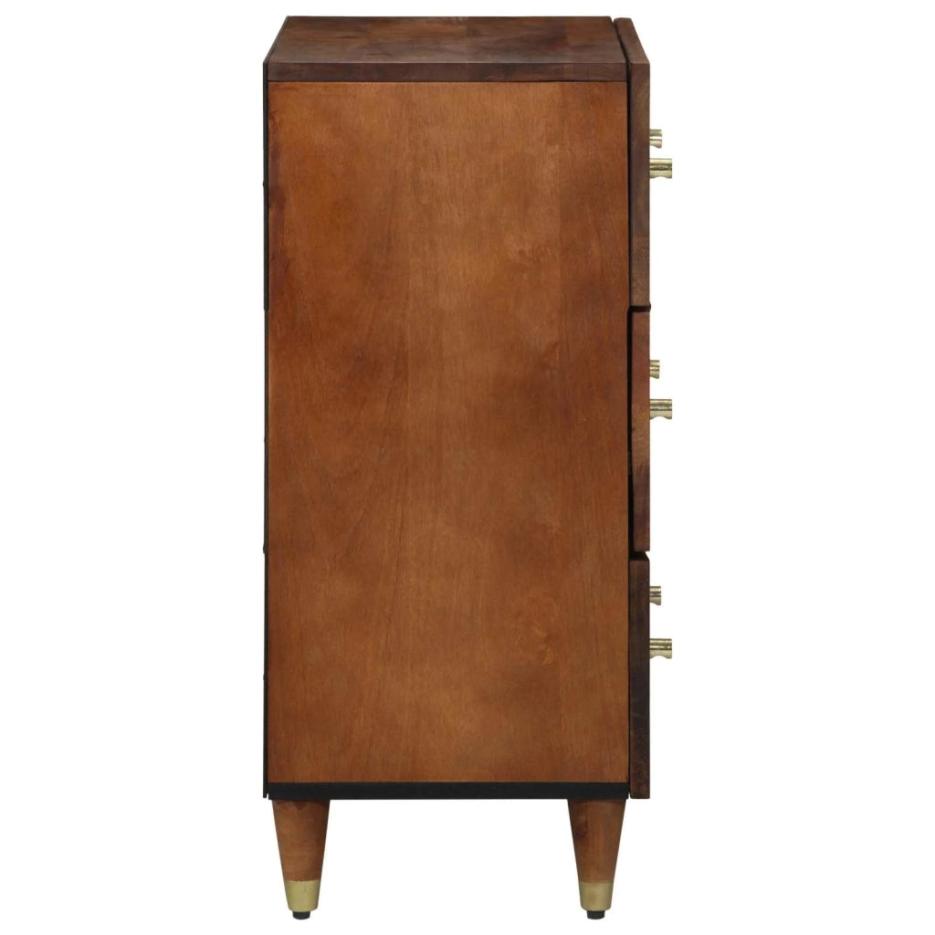 Credenza Marrone 60 x 33 x 75 cm Legno di mango massello 4018739