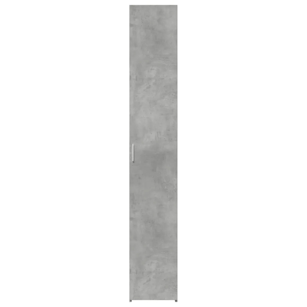Credenza Grigio Cemento 30x42,5x185 cm in Legno Ingegnerizzato 3281395