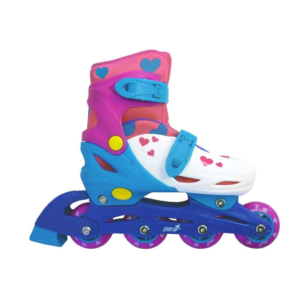 PATTINI IN LINEA `EASY ROLLER` ROSA 39-42 portata 60kg