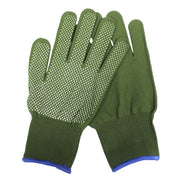 Guanto Poliestere Verde Puntinato