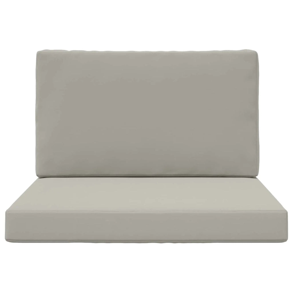 Cuscino per divano da esterno 2 pcs Grigio Poliestere 900830