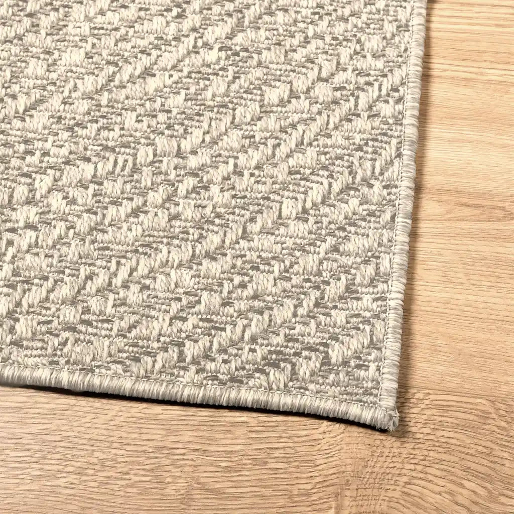 Tappeto ZIZUR Crema 80x150 cm Aspetto Iuta Interni ed Esterni 4010372