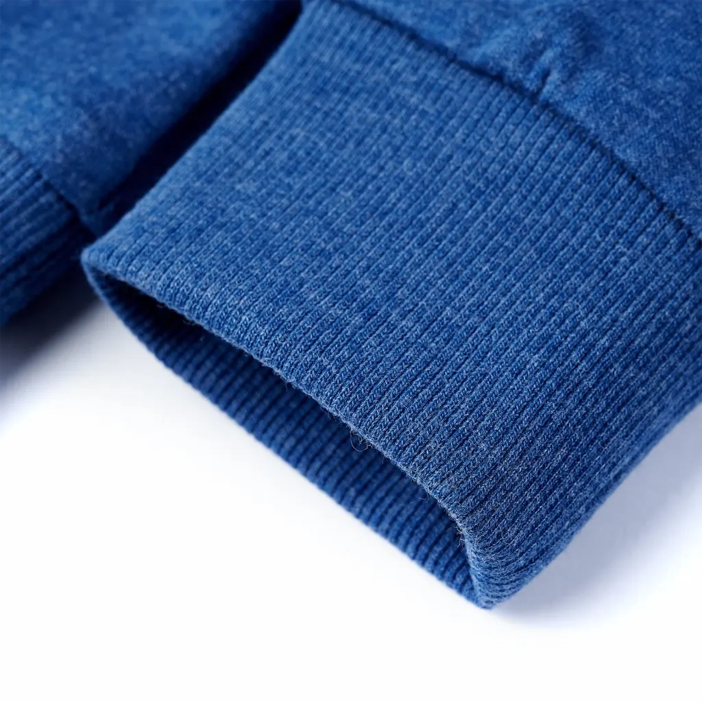 Felpa da Bambino Blu Scuro M¨¦lange 116