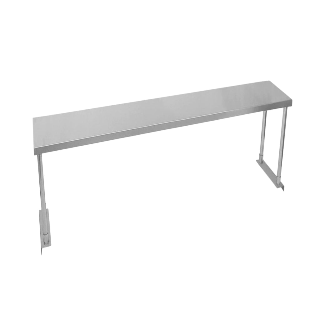Ripiano con Mensole da Cucina Ristorante, Acciaio Inossidabile Resistente alla Corrosione per - Sigola - 150cm