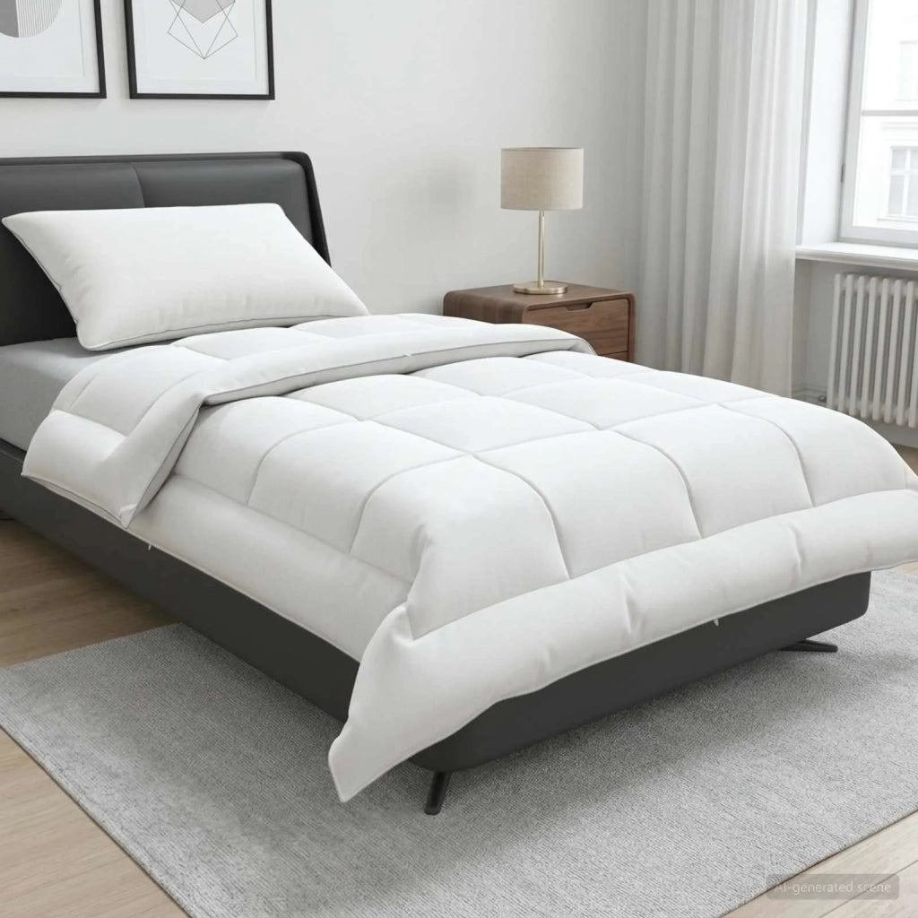 Set di piumone e cuscini 2 pcs 152x203 cm Estate 140 GSM Lana 3440862