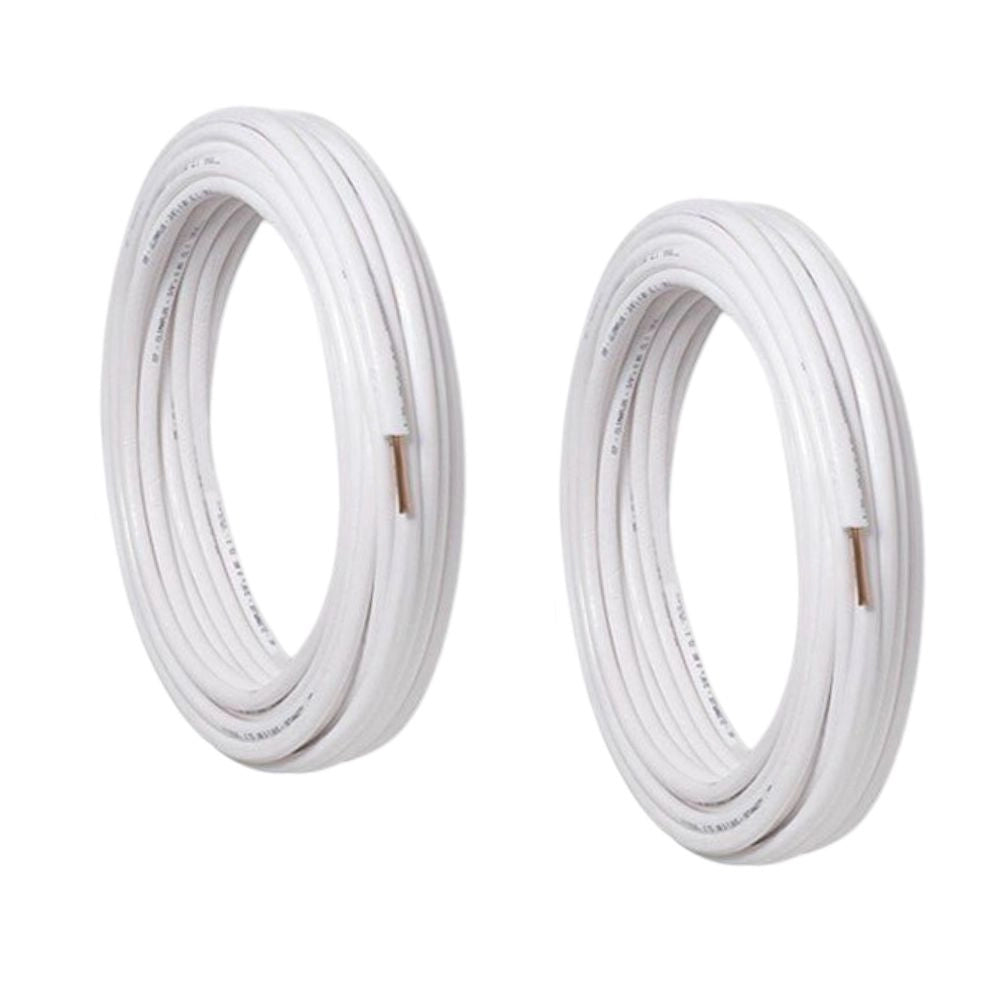 Tubo rame condizionamento climatizzazione 1/4 3/8 metri 15+15 r407 r410 r32
